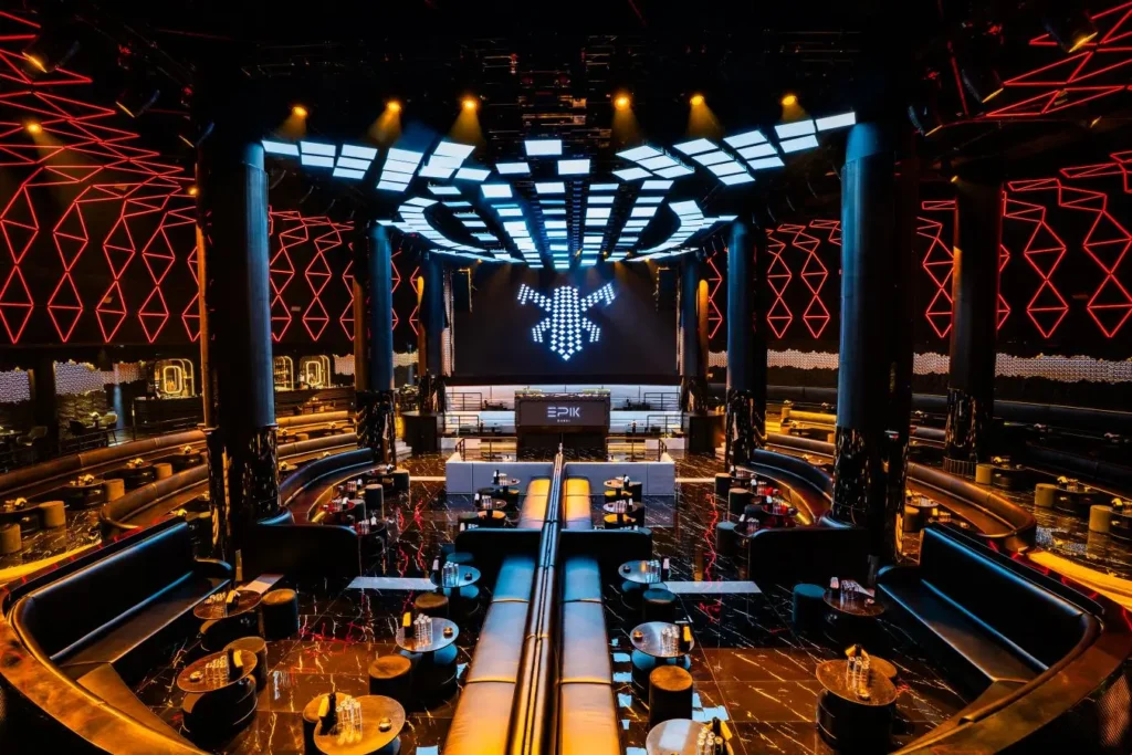 EPIK Dubai club dance floor